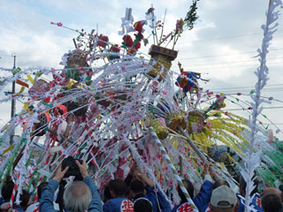 阿波八幡神社の花まつり